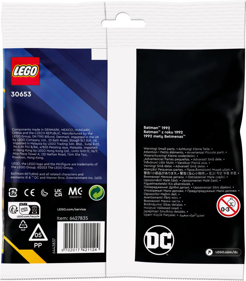 LEGO Batman 1992 – Minifigurine Batman sur Gargouille – Image 3