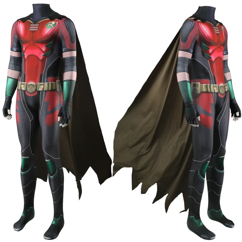 Costume Robin - Tenue de Justicier avec ou sans Cape – Image 2