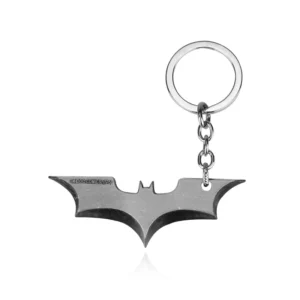 Porte-clés Batman Logo Métallique Édition Premium A2