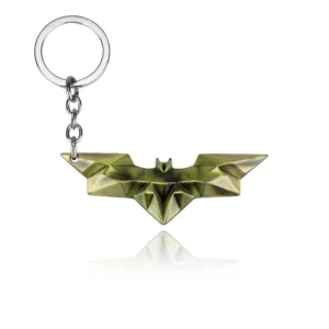 Porte-clés Batman Logo Métallique Édition Premium A8