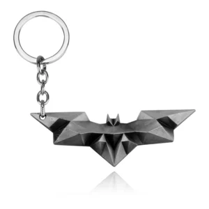 Porte-clés Batman Logo Métallique Édition Premium A7