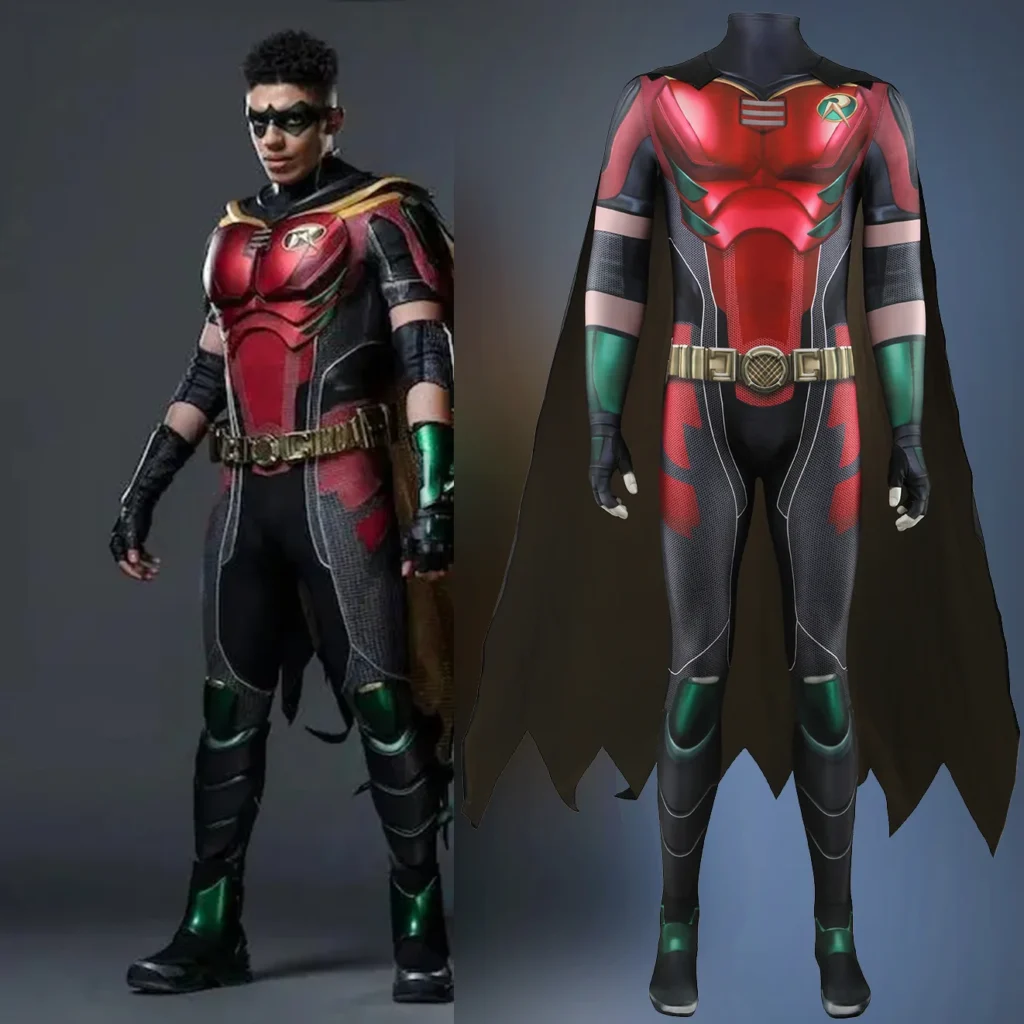 Costume Robin - Tenue de Justicier avec ou sans Cape