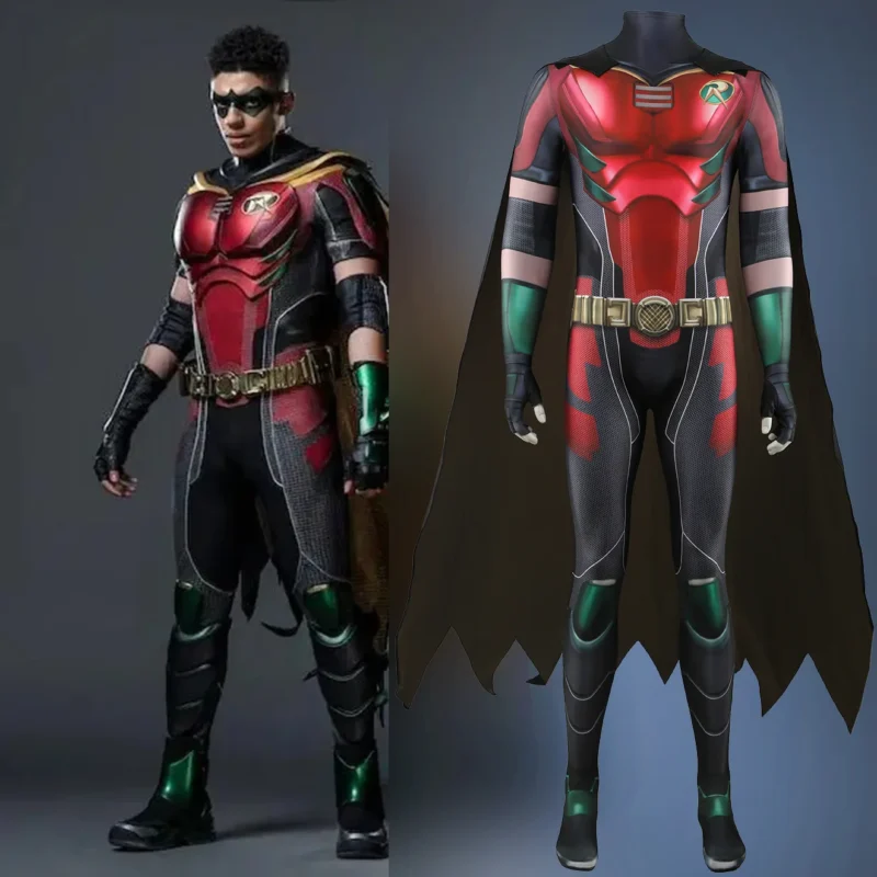 Costume Robin - Tenue de Justicier avec ou sans Cape